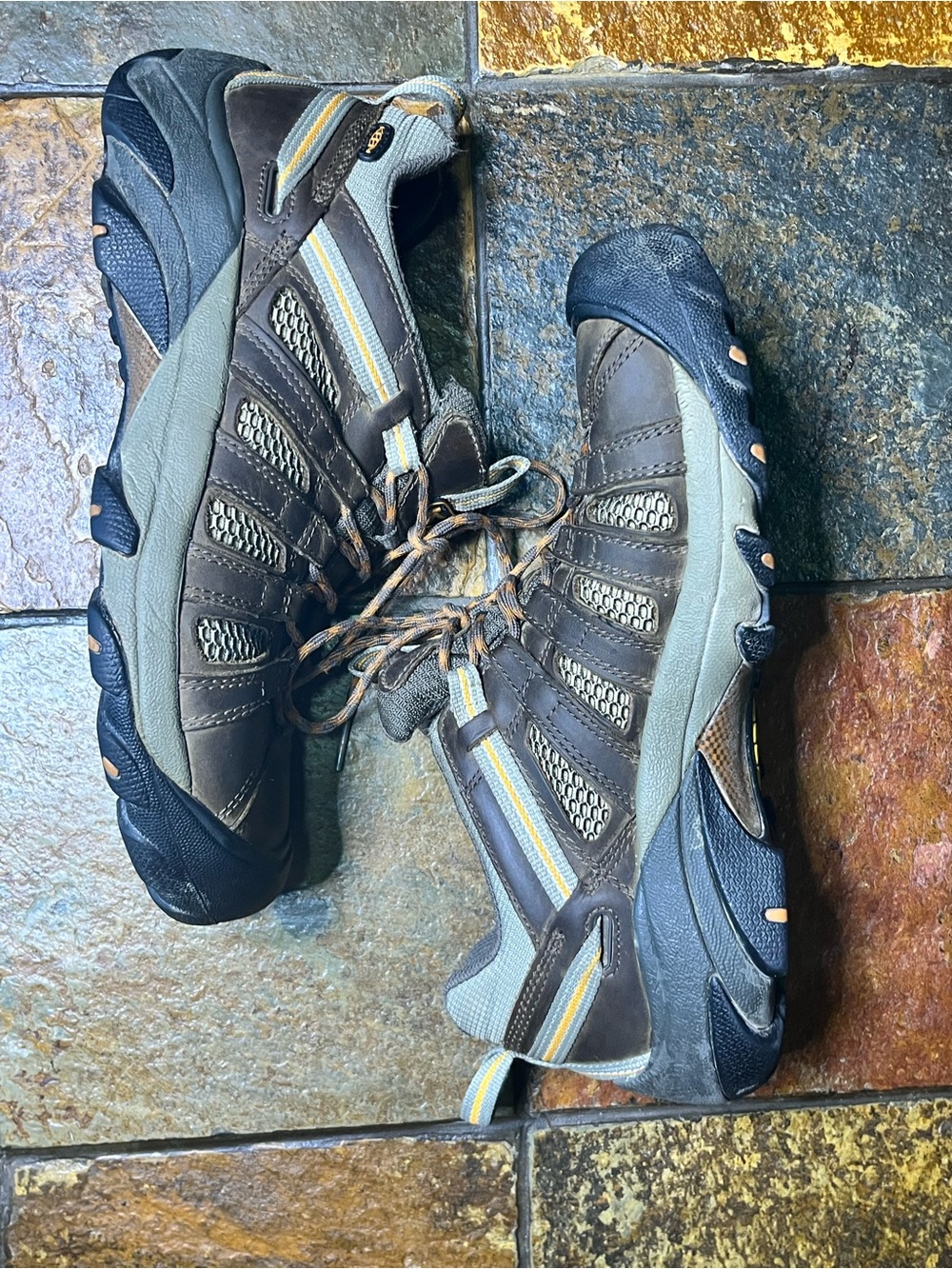 Men's Keen Brown Outdoor Hiking Shoes-Size 10